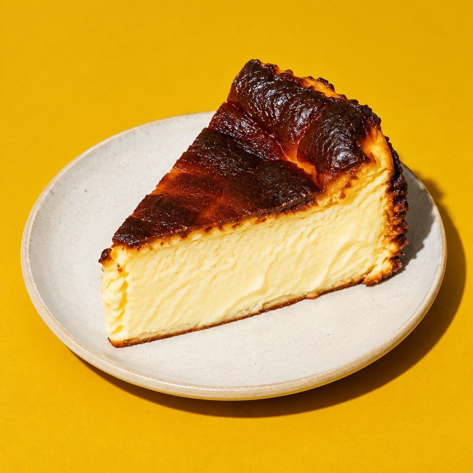Tarta de queso a la brasa
